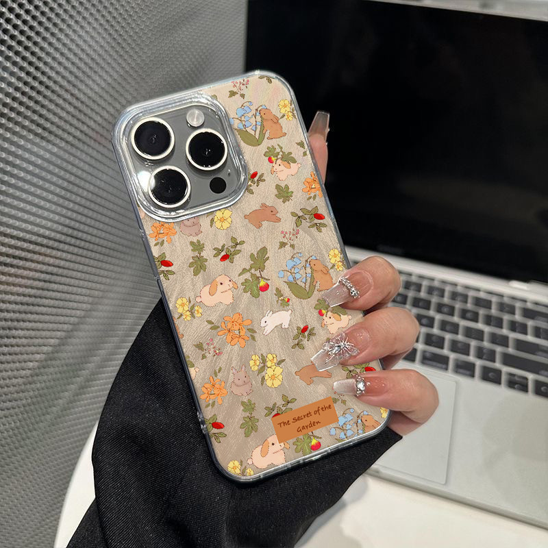 🔥GOOD🔥จากประเทศไทย เคส ไอโฟน ขนนกสีเงิน โปร่งใสและสว่าง วิจิตร สำหรับiPhone 11 15 12 14 13 Pro Max 14/15PLUS ลูกแมว