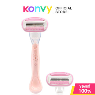 Oni 4 Blades Smooth Razor Set [1Razor + 1Refill] มีดโกนขนและ…