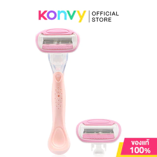 Oni 4 Blades Smooth Razor Set [1Razor + 1Refill] โอนิ มีดโกนขน สำหรับผู้หญิง พร้อมใบมีด.