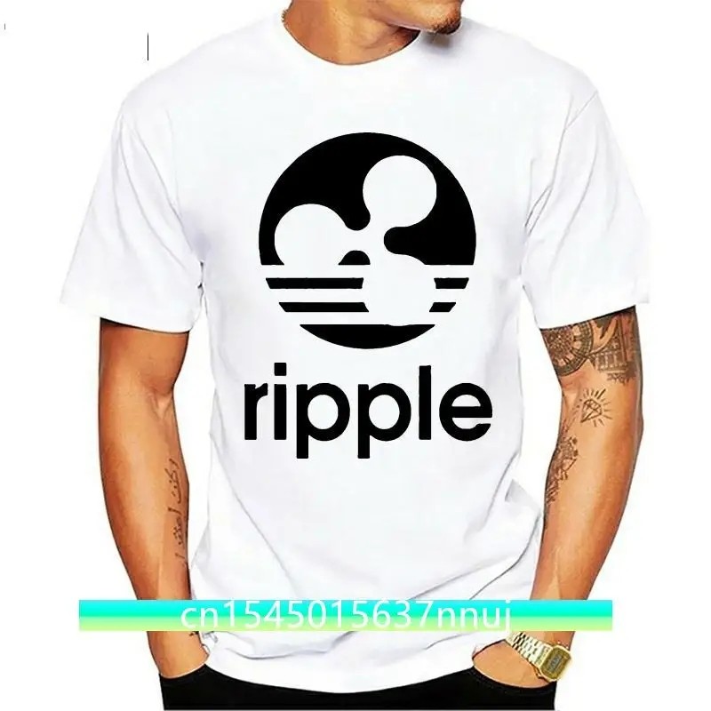 Ripple XRP Crypto para T เสื้อสําหรับชาย O-คอผ้าฝ้ายเสื้อยืดแขนยาวที่กําหนดเอง Hiphop Geek เสื้อยืดต