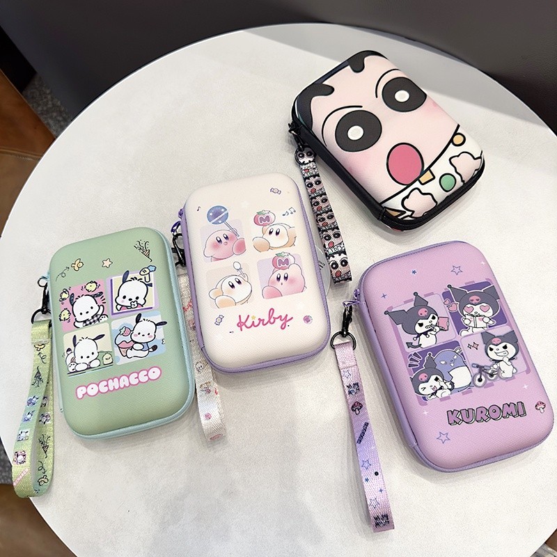น่ารัก Mickey Power Bank กรณี Travel Electronics Organizer กระเป๋าถือ Charger กระเป๋าสําหรับ Charger โทรศัพท์มือถือ