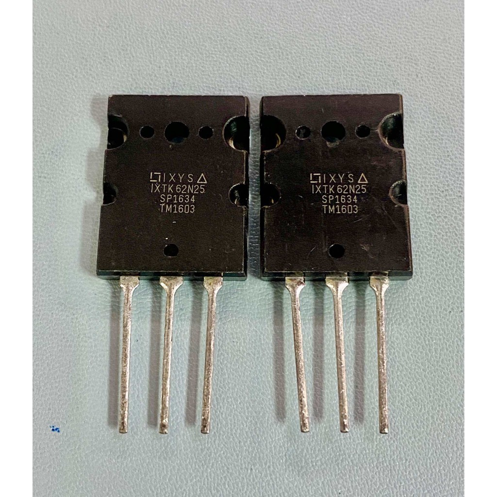 IXTK62N25 แท้ MOSFET 62A250V-N-CH (ราคาต่อ)ตัวมีพร้อมส่งในไทย