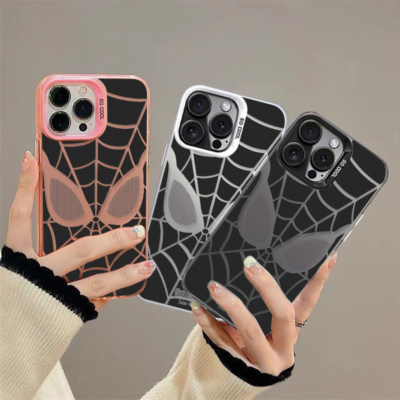 GOOD ส่งจากไทย เคสโทรศัพท์มือถือนิ่ม เคสไอโฟน กันกระแทก สําหรับ16 11 12 13 14 15PRO MAX 7Plus XS/R XSMax สไปเดอร์แมน