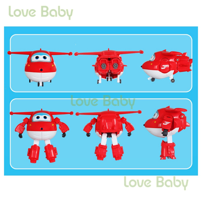 Super Wings ของขวัญวันเกิดเด็กแอคชั่นฟิกเกอร์ขนาด 5 นิ้ว 9XGR ราคา ถูกที่สุด ดีลบีเคเค แกลเลอรีภาพที่ 9