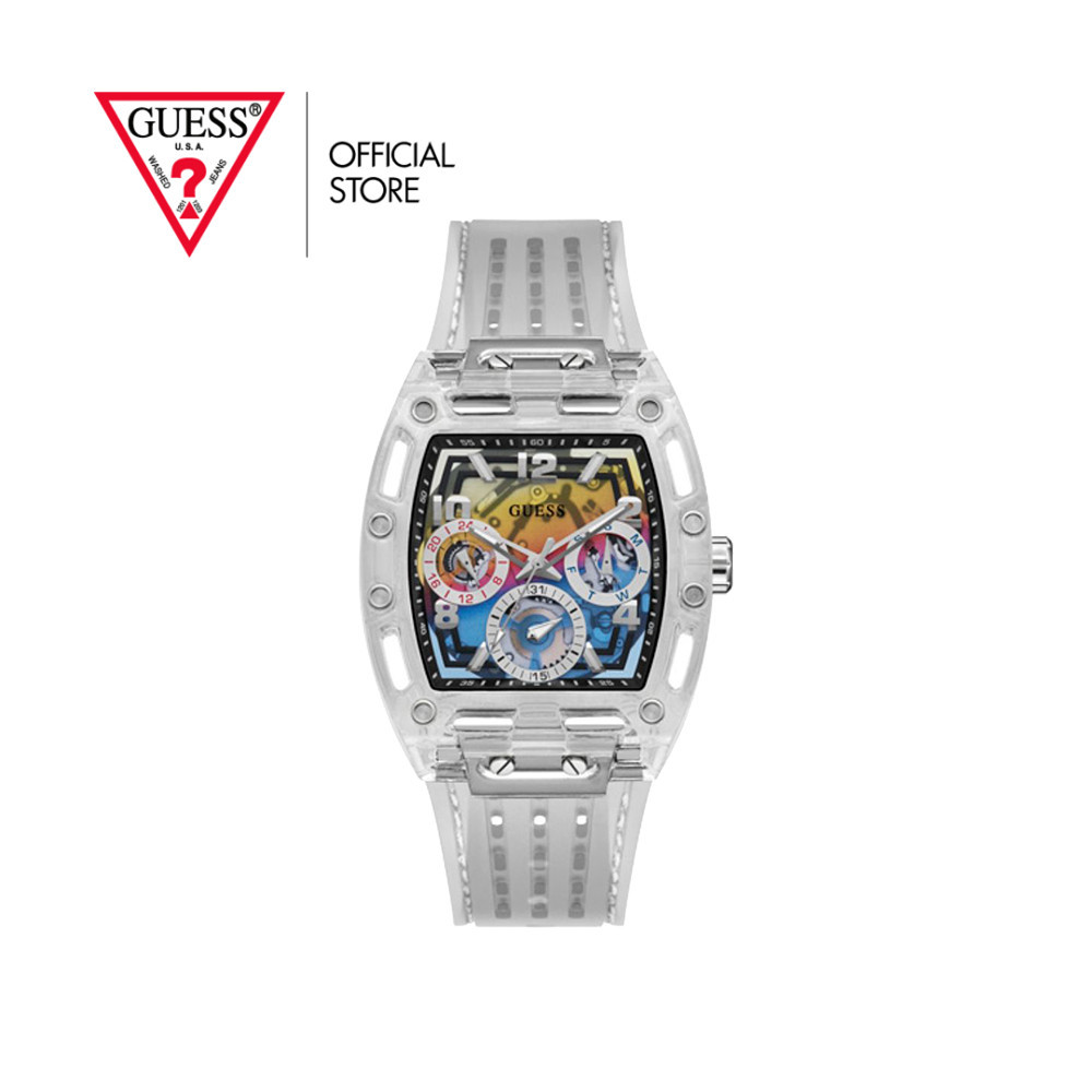 GUESS นาฬิกาข้อมือ รุ่น PHOENIX GW0499G3 สีใส