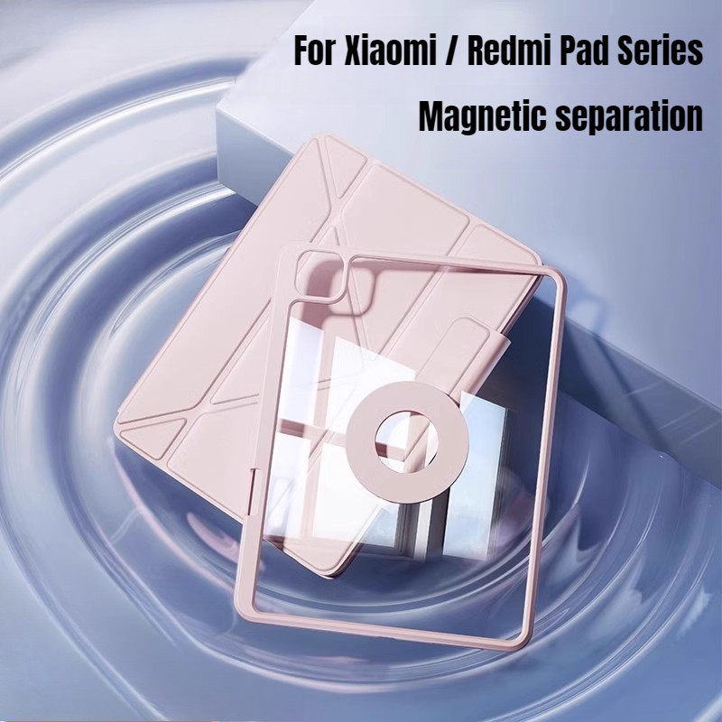 สําหรับ Redmi Pad Pro 12.1 5G แท็บเล็ต XiaoMi Pad 6S Pro Pad5 6 6Pro 7 ปากกาผู้ถือแม่เหล็กสําหรับ Redmi Pad SE 8.7 11 นิ้ว Shell