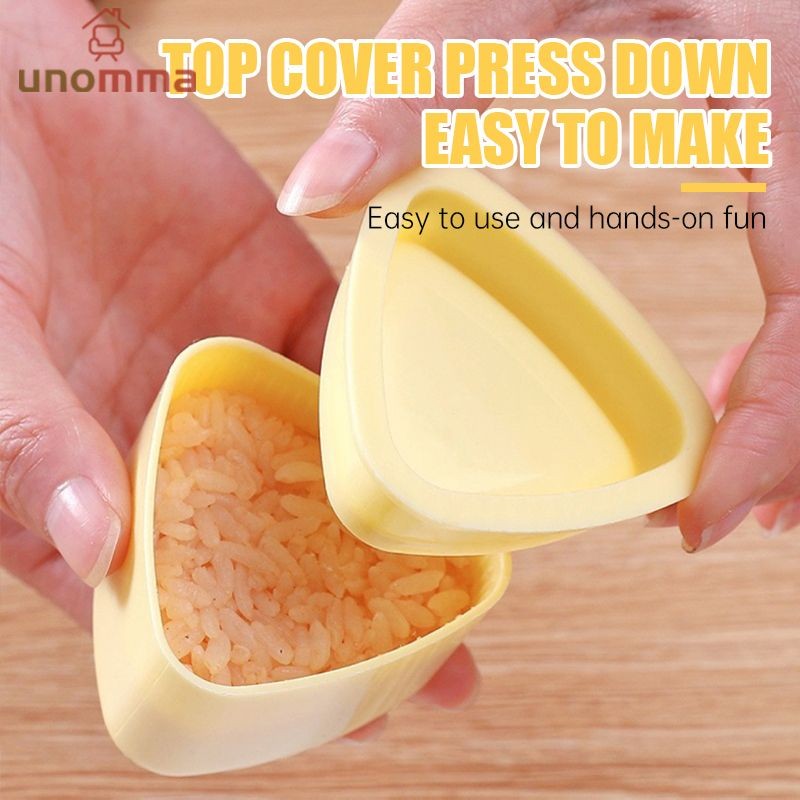 แม่พิมพ์ทําซูชิ ข้าวปั้น รูปหัวใจ ดอกไม้ สไตล์ญี่ปุ่น DIY unomma ราคา ถูกที่สุด ดีลบีเคเค แกลเลอรีภาพที่ 6