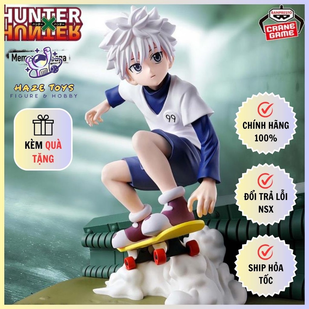 [ของแท้] Hunter x Hunter Figure - Memorable Saga Special - Killua (Banpresto)