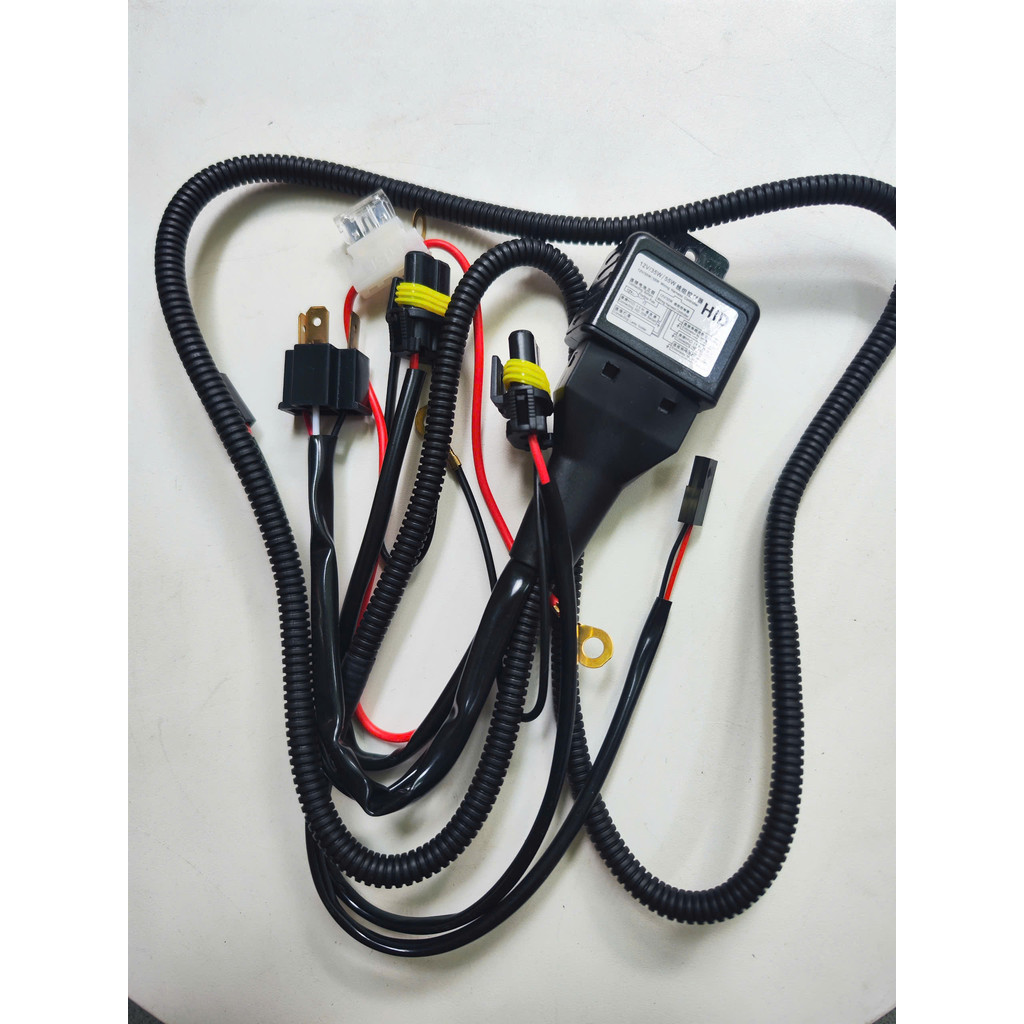 ชุดสายไฟ H4 (สายไฟ H4) สําหรับ xenon LIGHT 12v 35W / 55W