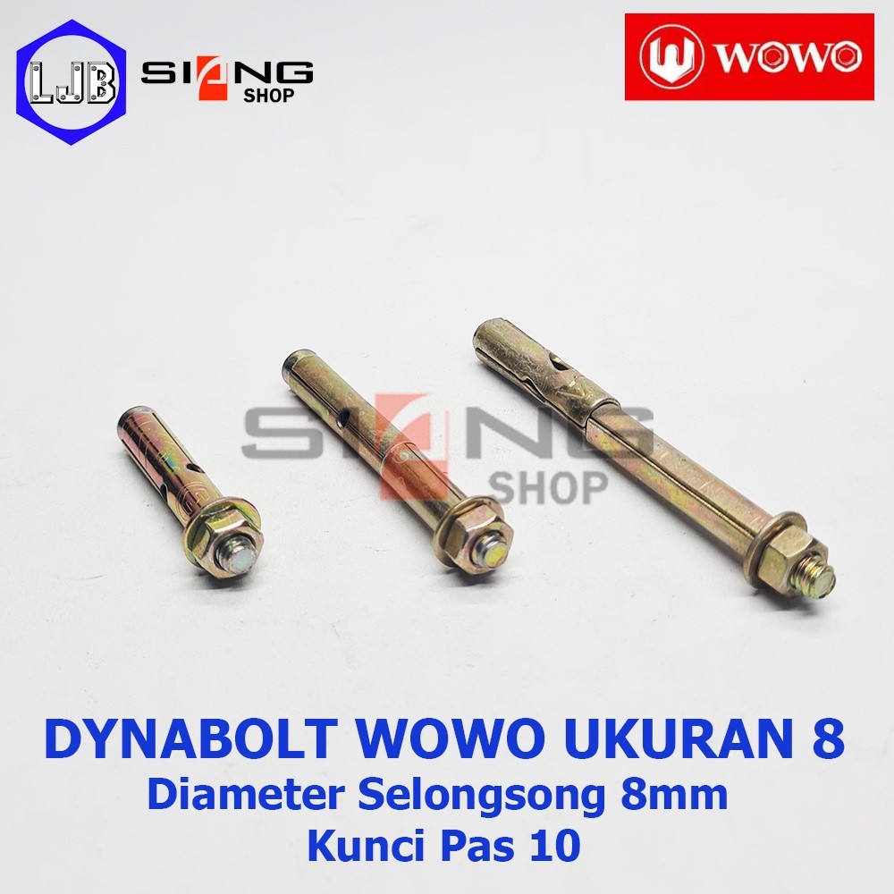 Dynabolt WOWO ไซส์ 8