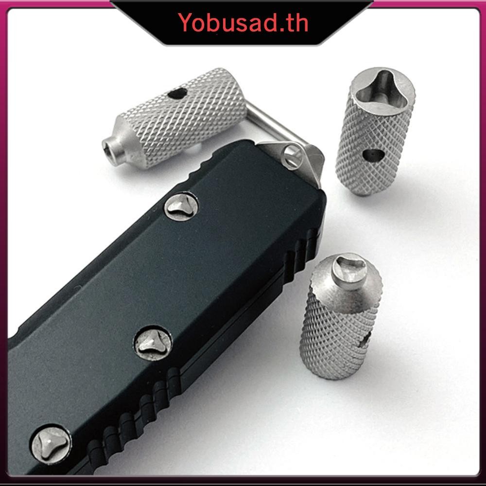 [Yobusad.th] เครื่องมือซ็อกเก็ตไดรเวอร์เบรกเกอร์แก้วสามเหลี่ยมไขควงไมโครเทคสําหรับ UTX-85