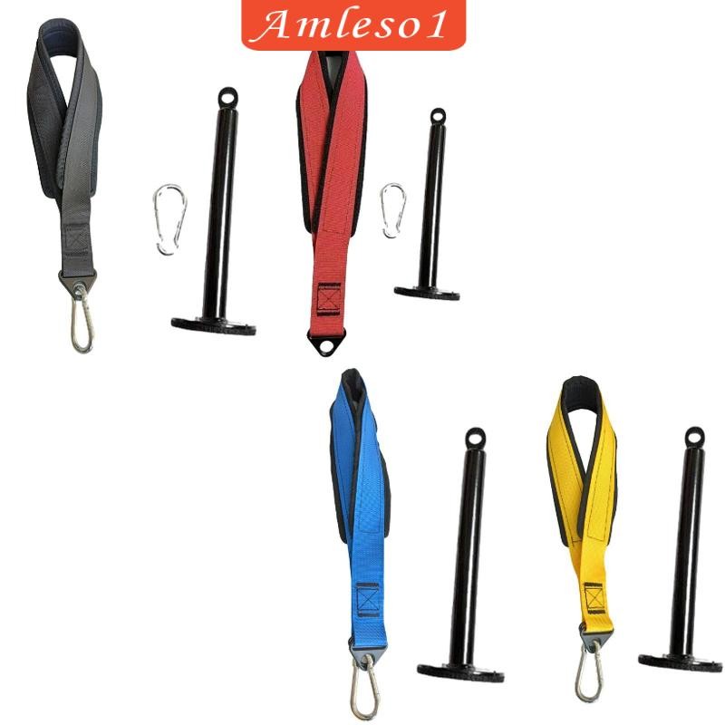 [Amleso1] Arm Wrestling Training Strap Belt Wrist and Forearm Strengthener for Arm