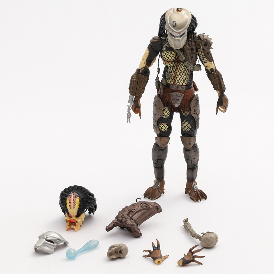 NECA Predator 2 Jungle Hunter Super Action Figure Model รูปที่ 4