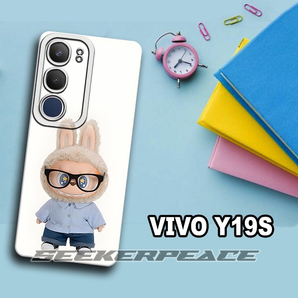 24/ ยืดหยุ่นยาง softcase สําหรับ vivo y19s/สาว Motif/vivo y19s case/vivo y19s case/vivo y19s softcas