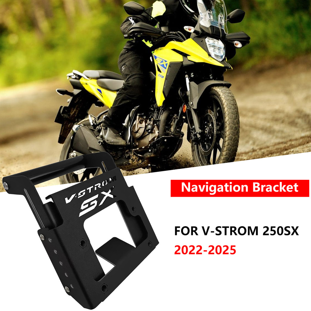 สําหรับ V-STROM 250SX 2022-2025 อุปกรณ์เสริมรถจักรยานยนต์ Lift windshield navigation bracket GPS V-S