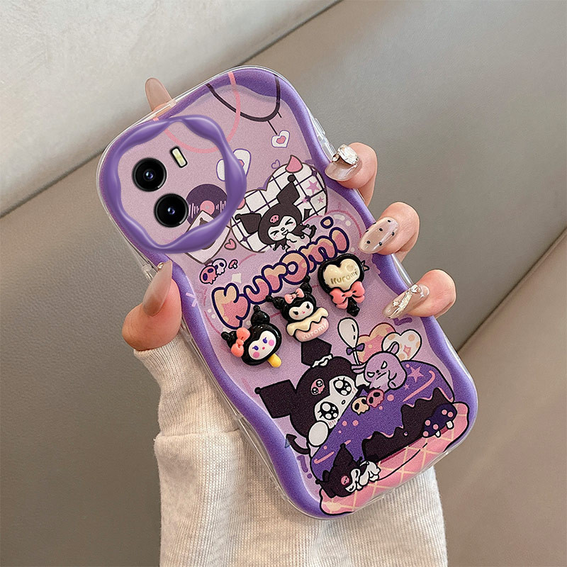 นุ่มสําหรับVivo Y15S Y15A Y01 Y01AกรณีซิลิโคนTPUการ์ตูน 3DรูปแบบFull Protcetionกันกระแทกปกหลังสําหรั