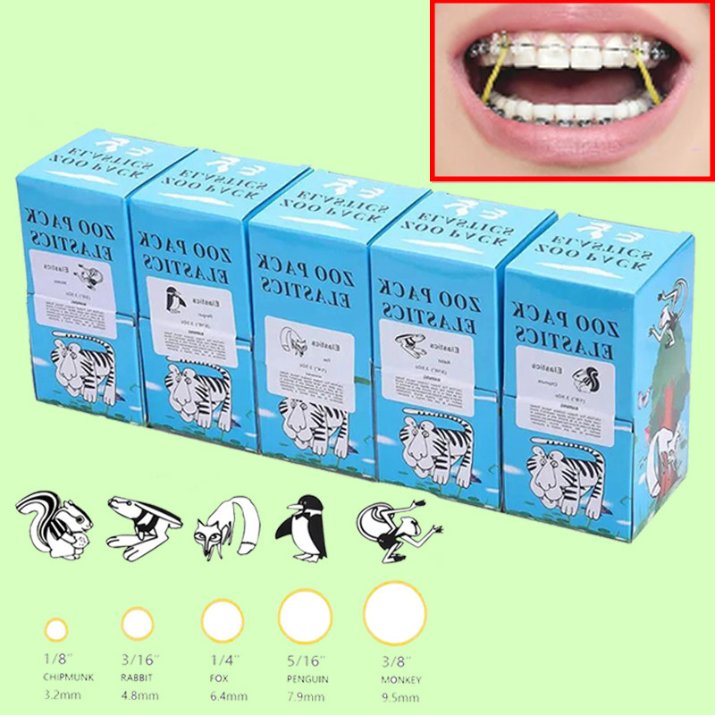 5000PCS ยางยางทันตกรรม 3.5 / 5.0 / 6.5 OZ