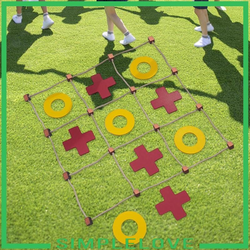 [เรียบง่าย] Tic TAC Toe Game XO ของเล่นคลาสสิกสําหรับผู้ใหญ่เด็กเกมกลยุทธ์เกมครอบครัว XO Chess Board