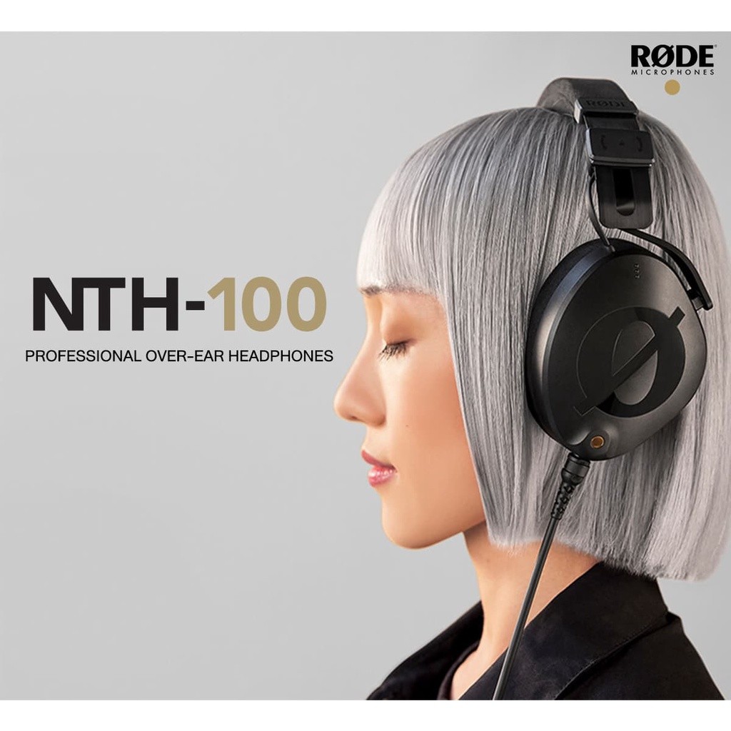 Rode NTH-100 Professional Over-ear Headphones หูฟังคุณภาพสูง รับประกันศูนย์ไทย 1ปี