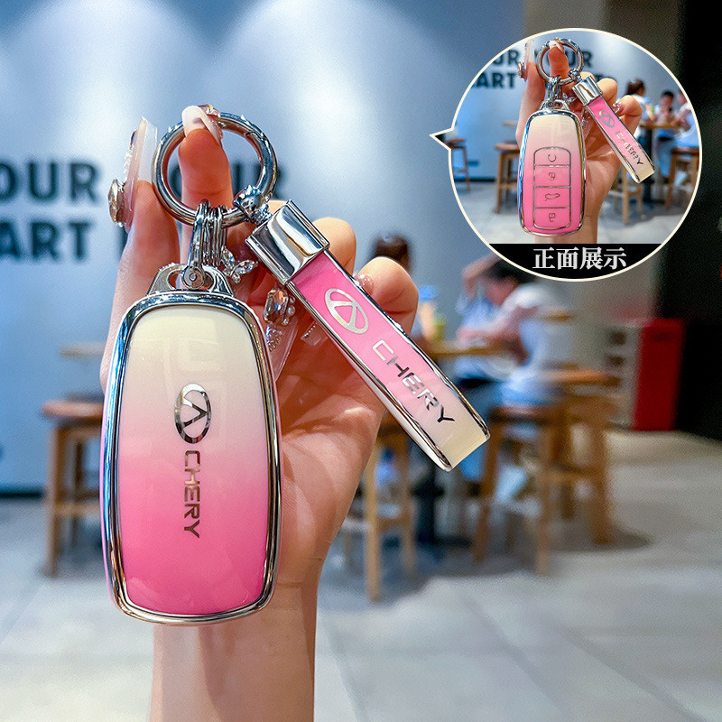 2024-2025 เคสกุญแจ Jaecoo J7 J8 Jaecoo7 Jaecoo8 ฝาครอบเปลือก หัวเข็มขัด