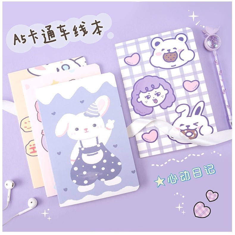 สมุดโน๊ตขนาดเล็ก มี PS 999 Motif