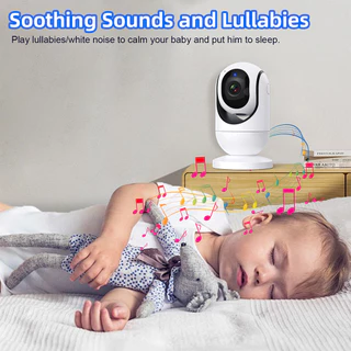 มีส่งด่วน Baby Monitor กล้องเบบี้มอนิเตอร์ กล้องวงจรปิด ใช้งานง่าย เบบี้มอนิเตอร์ สนทนาผ่านกล้องได้