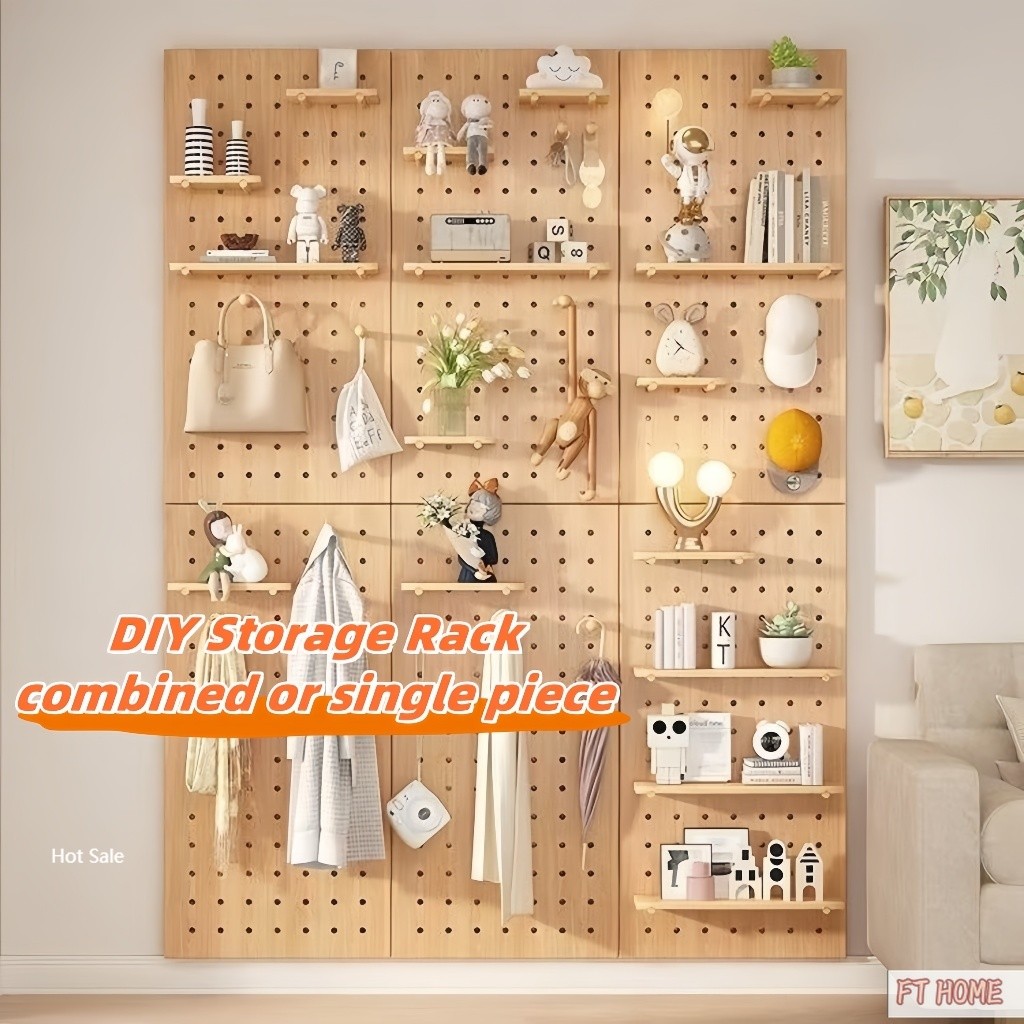 Perforated Board  Porch Wall Entrance Partition Storage Rack Room Wall Display