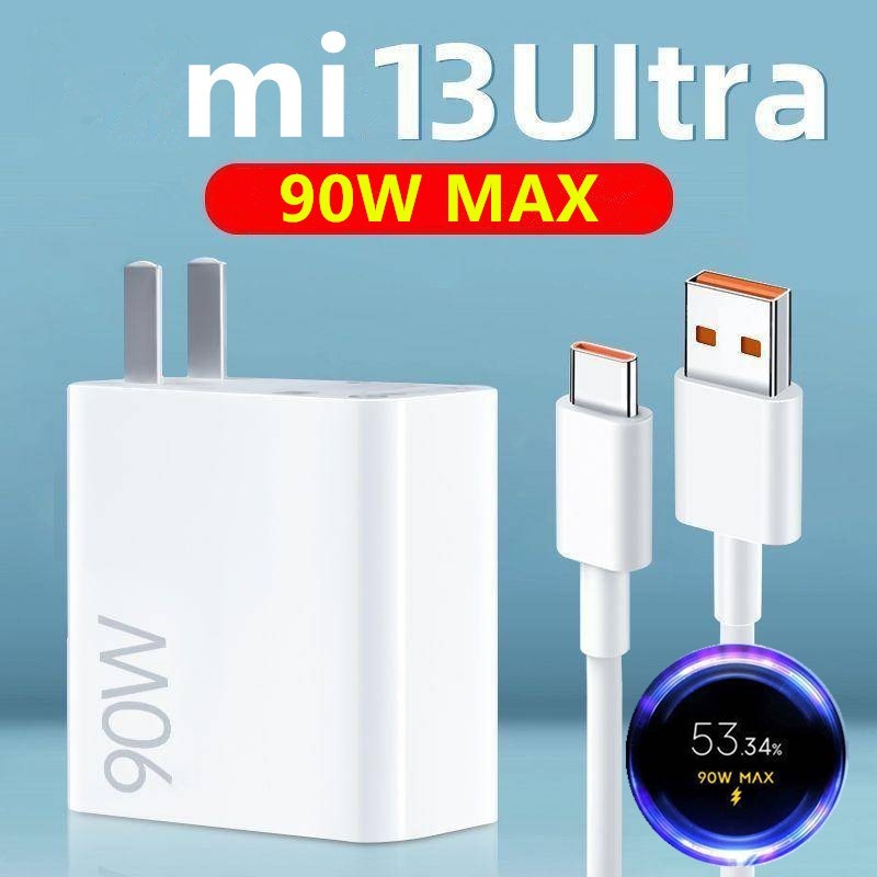 Xiaomi 90W 6A Type-C สําหรับ 13 Ultra/Mi 14/Redmi K70E/Poco F6