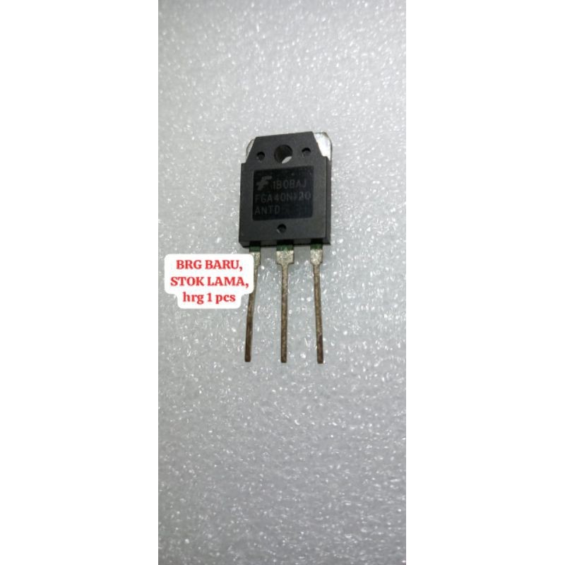 ราคา 1 ชิ้น IGBT FGA40N120 FGA 40N120 ทรานซิสเตอร์ TRAVO LAS เครื่องพลังงาน AMPLIFIER AMPLI