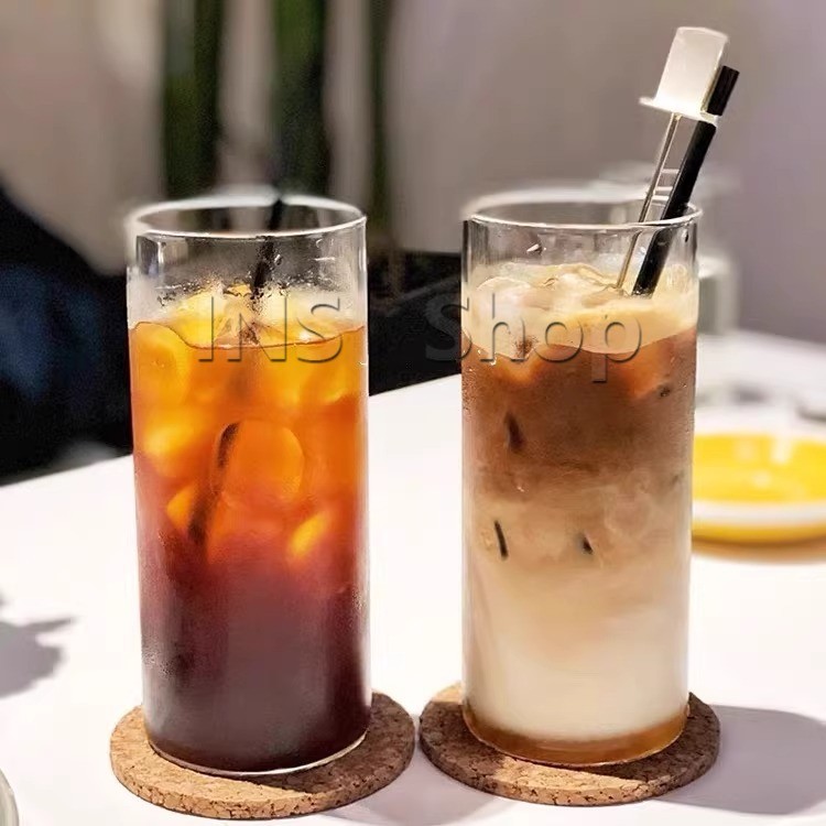 แก้วน้ำเย็น ถ้วยใส่น้ำผลไม้ แก้วนม Clear glass