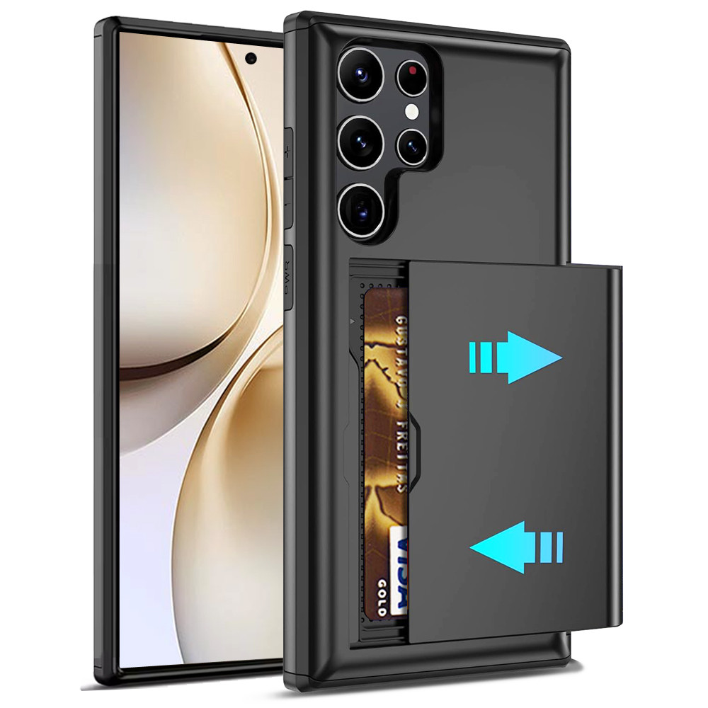 กรณีโทรศัพท์มือถือกันกระแทกพร้อมช่องเสียบการ์ด S26 Ultra S25 Ultra S25 Fe S24 Ultra S23 Ultra A16 A56 A55