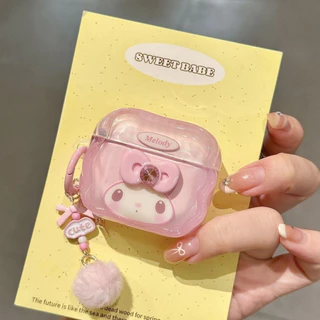 เคสหูฟังน่ารัก Melody 4/3/2/1 AirPodsPro2 ซิลิโคนป้องกันการตกหล่น