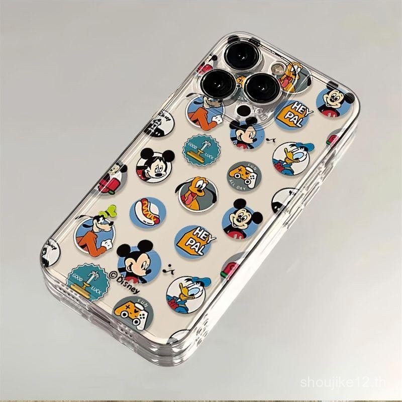 เคสโทรศัพท์มิกกี้เมาส์สำหรับ Samsung A04E A70 A03 A24 A13 A06 A53 A33 A14 A05s A31 A13 A05 A15 A52 A