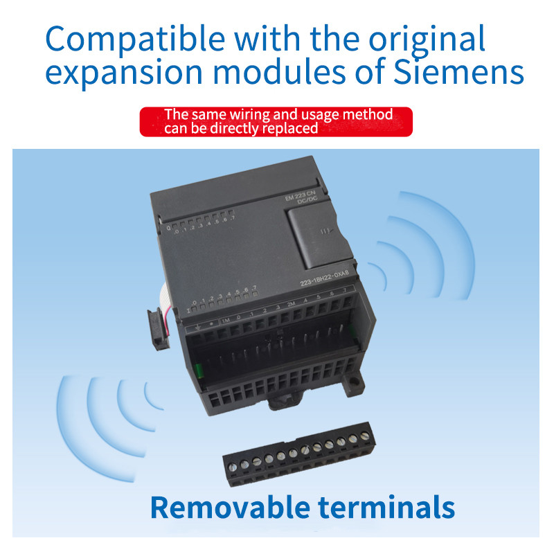 EM222 CN 222-1HF22 213-1HF22 222-1HH22 223-1BF22 โมดูลสําหรับ Siemens S7-200 PLC DO8 รีเลย์