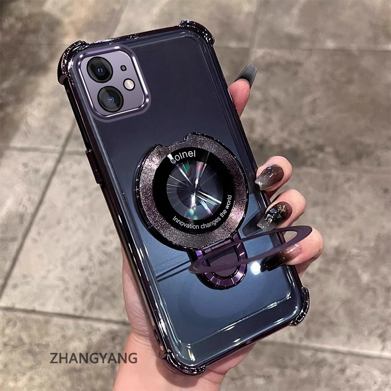 เคสสําหรับ iPhone 11 iPhone 11 Pro iPhone 11 Pro Max วงเล็บหรูหราไฟฟ้าไล่ระดับแฟลชผงออกแบบใหม่เคสโทรศัพท์ SJSFDDE