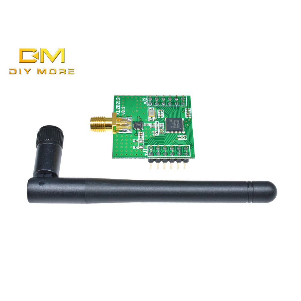 DIYMORE UART พอร์ตอนุกรมเป็นโมดูล Zigbee CC2530 พร้อมก้านเสาอากาศ