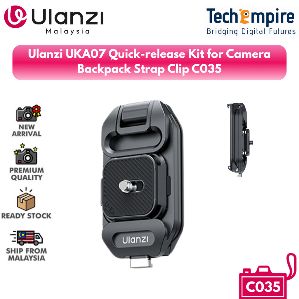 ULANZI UKA07 UKA QUICK KIT สําหรับกระเป๋าเป้สะพายหลัง (C035)