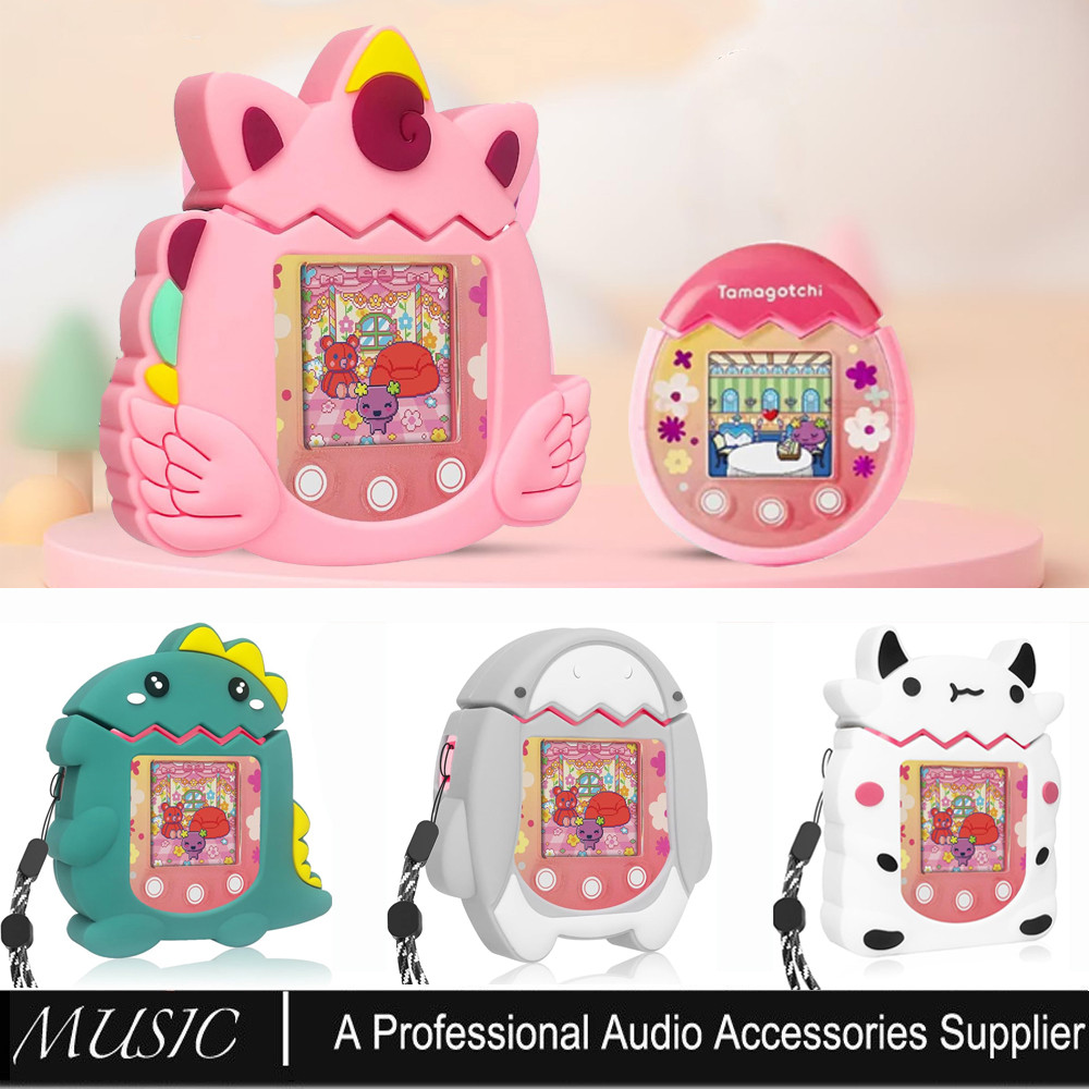 เคสซิลิโคนสําหรับ Tamagotchi Pix Virtual Pet Game Machine Case, ซิลิโคน Interactive Virtual Pet Game