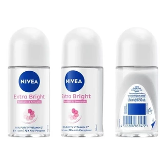 โรลออน นีเวีย 50 มล. สำหรับผู้หญิง โรลออนลดเหงื่อและระงับกลิ่นกาย NIVEA