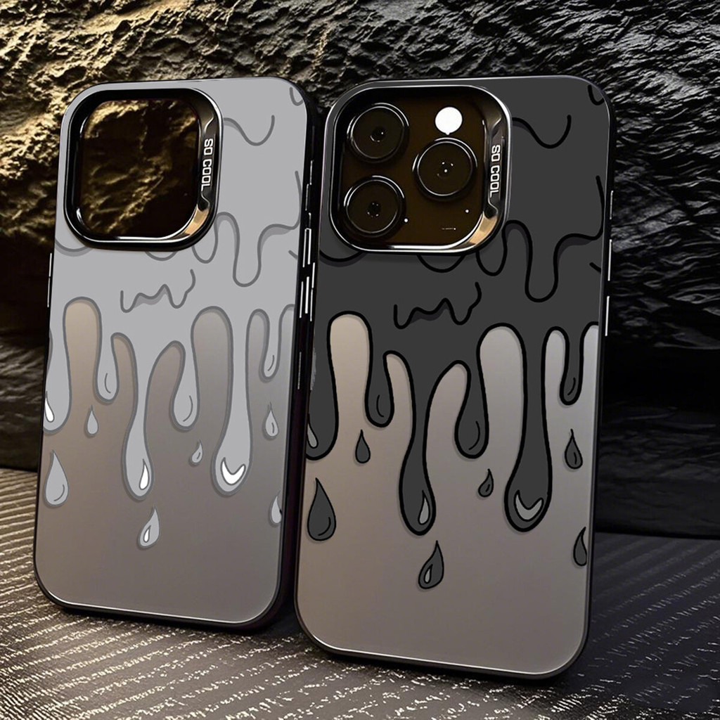 เคสโทรศัพท์มือถือ อะคริลิค ชุบโลหะ เรียบง่าย หรูหรา เคส เคสไอโฟน For iPhone 16 11 13 15 14 12 Pro Max XR XS Max 7 8 Plus