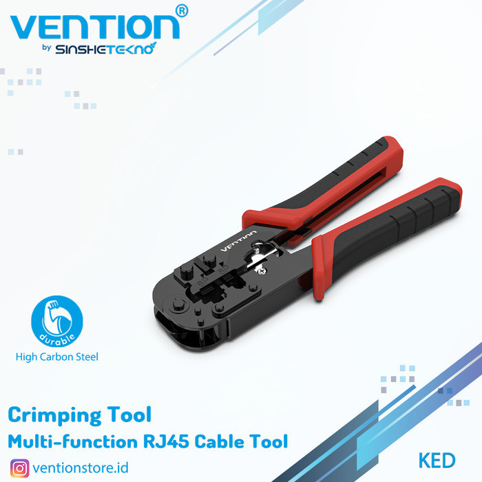 Vention Crimping Tool LAN Internet Network Cable 6P 8P RJ45 - KED