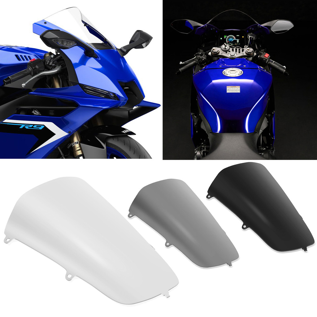 สําหรับรถจักรยานยนต์ Touring Sport WindScreen กระจก Visor Deflector YZF-R9 2025 YZF R9