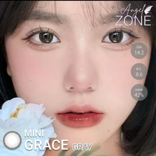 Angel Zone คอนแทคเลนส์ รุ่น Mini Grace Gray 14.2 (รองรับสายตาปกติและค่าสายตาสั้น -0.50 ถึง -10.00)