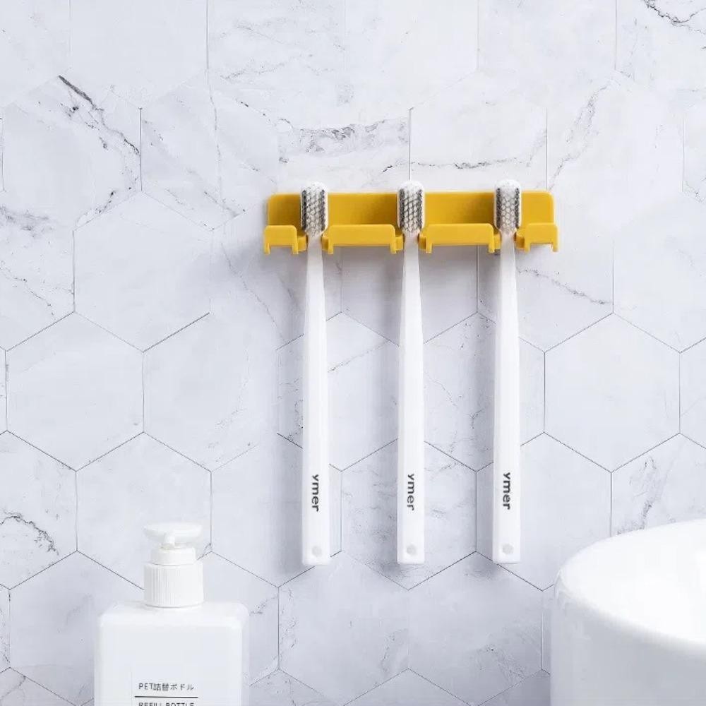 ฟองที่ยึดปลั๊กไฟ ตะขอเก็บของติดผนังกันน้ำแบบมีกาวในตัว มัลติฟังก์ชั่นสำหรับจัดเก็บ - รูปที่ 5