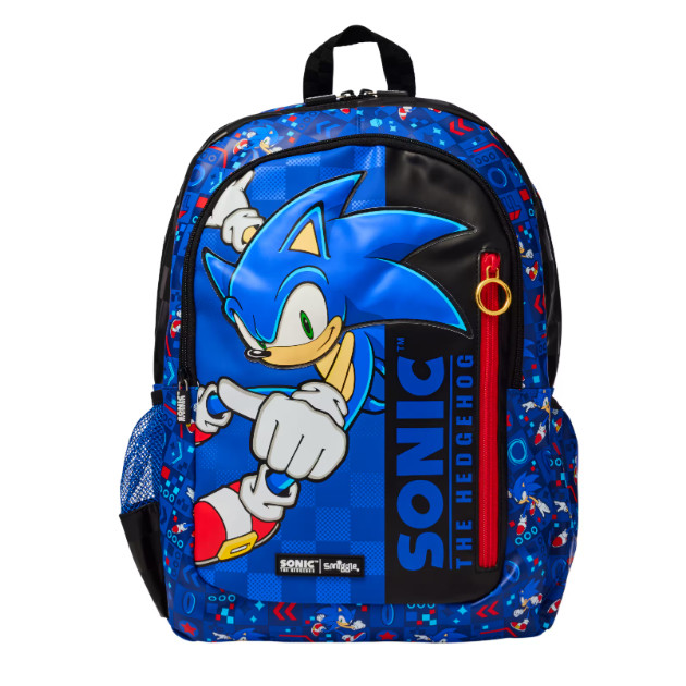 Australia smiggle New Style Hedgehog Sonic Primary School Student Cartoon Large Backpack