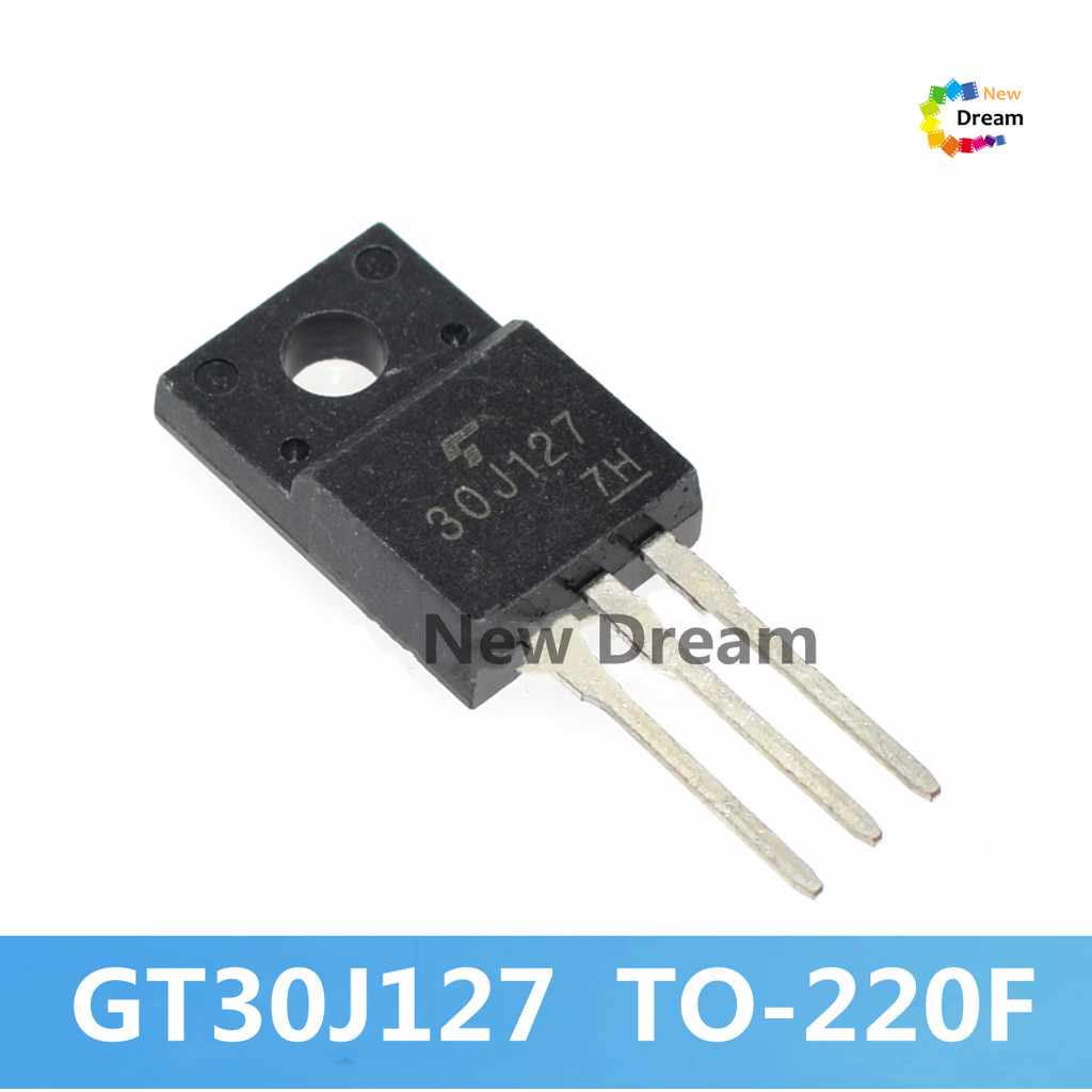 2pcs 30J127 ใหม่ original TO-220F GT30J127 TO-220 MOSFET 200A 600V IGBT ทรานซิสเตอร์ TO220F เชื่อม