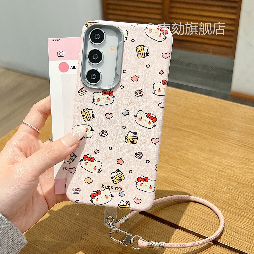 เหมาะสําหรับ Samsung s24 + เคสโทรศัพท์เป็น a55note20s10s20a54a53s23ultra น่ารัก ins2024 Influencer ขายร้อน s25hello Super Hot s22u Plus Ten s21fe