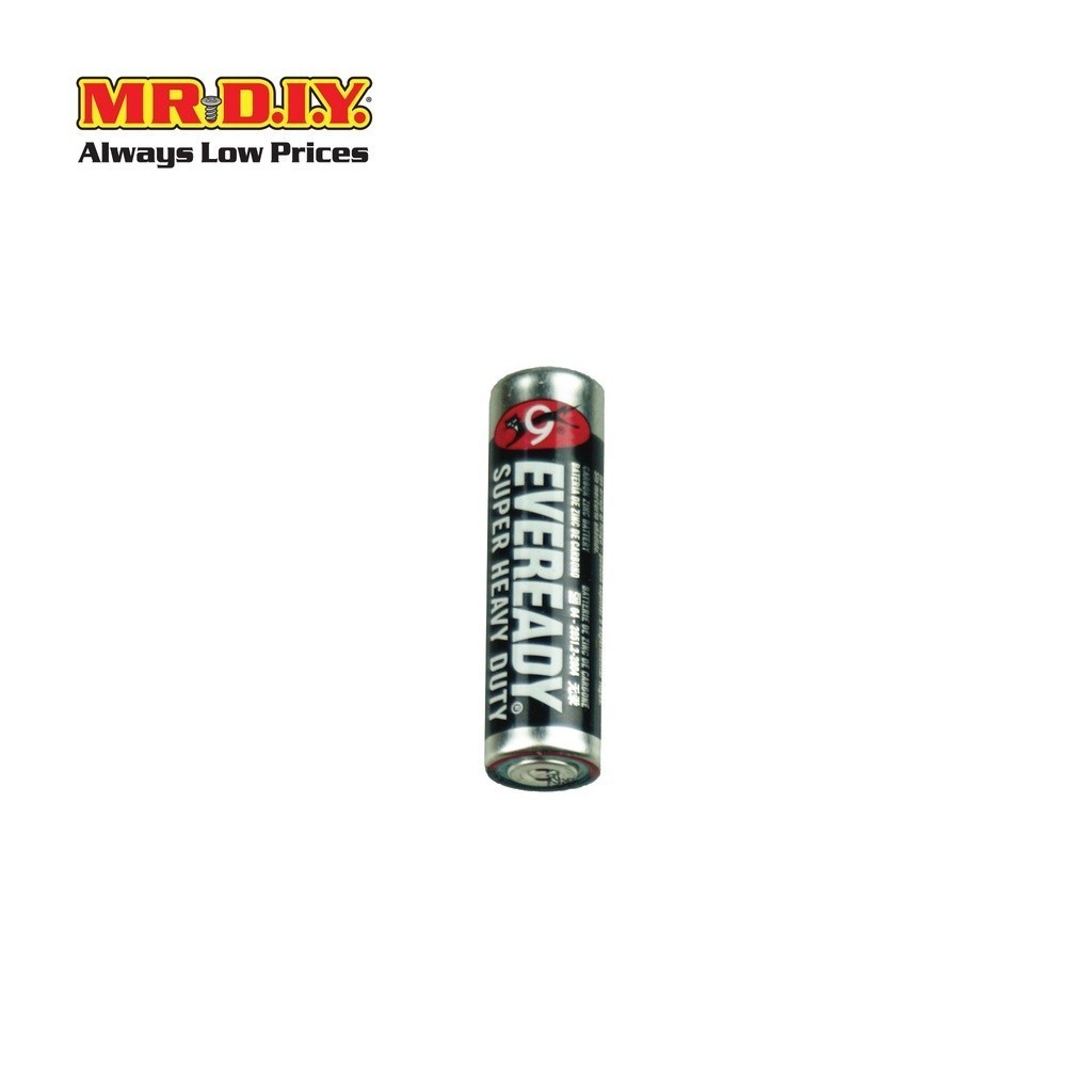 [แพ็ก 2 ชิ้น] EVEREADY Super Heavy Duty ถ่านไฟฉาย AA 1.5 โวลต์