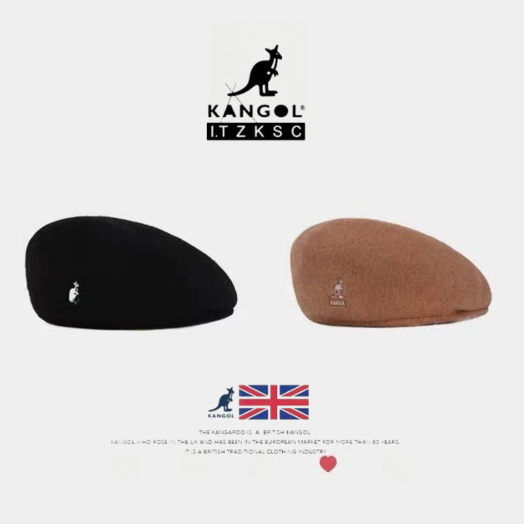 All-match Fashion Wool KANGOL Cap Beret Kangaroo