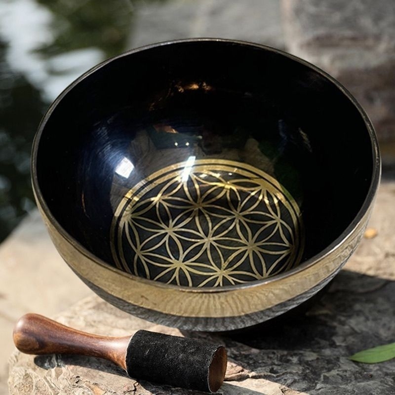 เนปาล Buddha Yin/Sanskrit Zen Yoga Sound Therapy Decoration Handmade